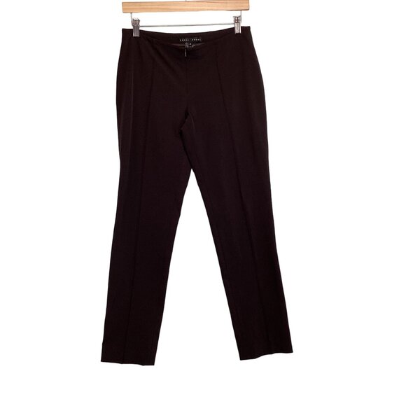 Yansi Fugel Womens Pants Size 4 Brown‎ Blend Slim Fit Dress Trousers - Picture 1 of 9